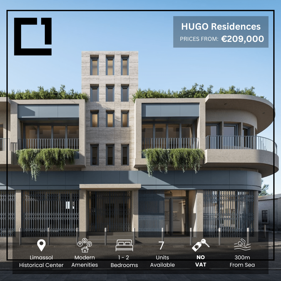 Hugo Residences apartments for sale in Limassol